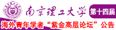 站长推荐操大逼南京理工大学第十四届海外青年学者紫金论坛诚邀海内外英才！